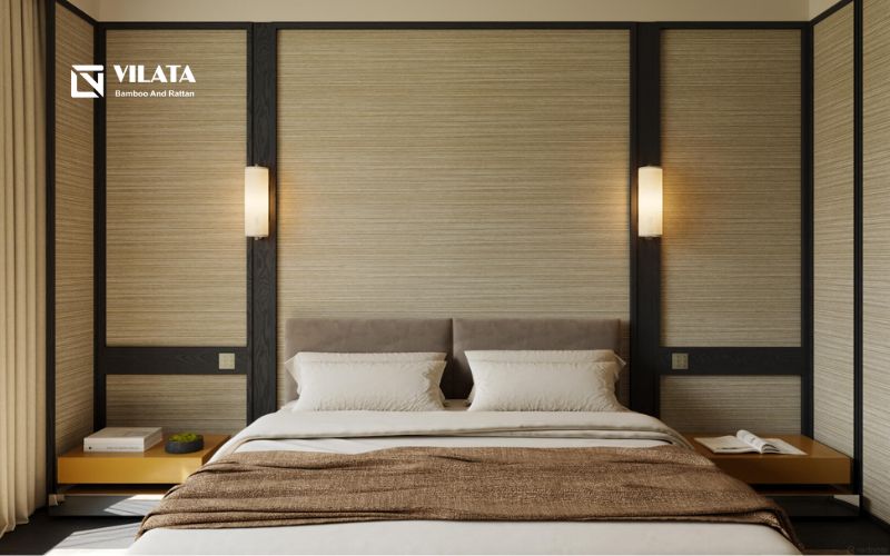 Grasscloth mang vẻ đẹp tự nhiên, mộc mạc