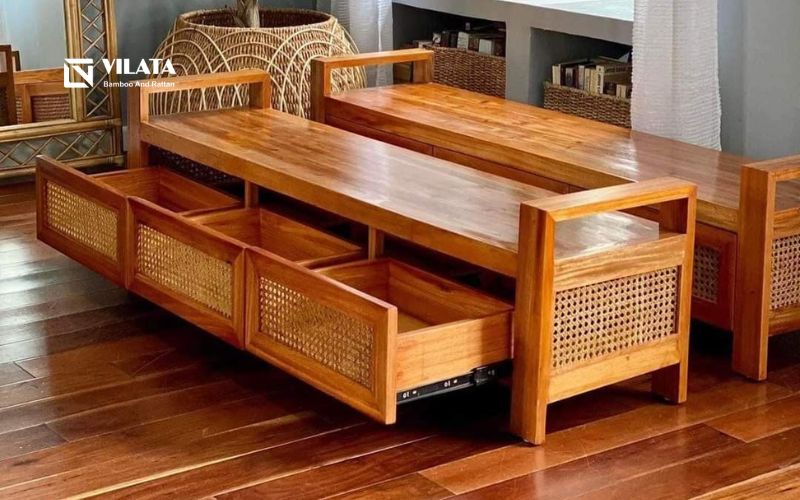 Sử dụng mây tre đan cho nội thất