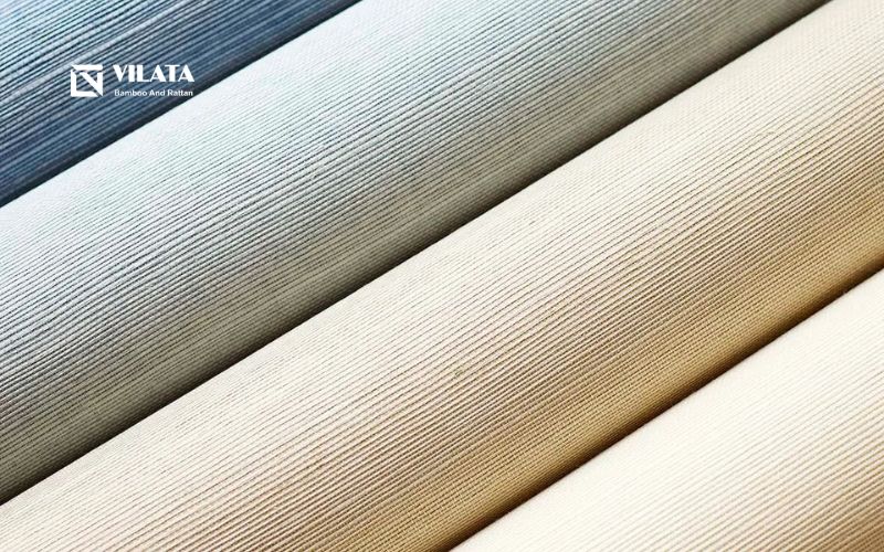 Dòng sợi sisal wallpaper tại Vilata