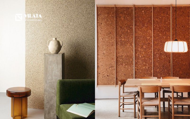 Mica Wallpaper và Cork