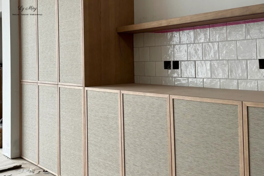 Vải dán tường Linen Thương hiệu Ly Mây